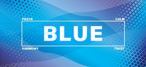 The psychology of the color blue