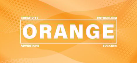 The psychology of the color orange