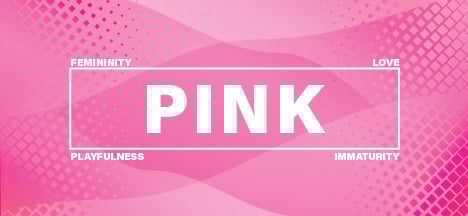 The psychology of the color pink