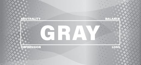 The psychology of the color gray